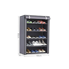 Load image into Gallery viewer, Non-woven Fabric Storage Shoe Rack Hallway Cabinet Organizer Holder 4/5/6 Layers Assemble Shoes Shelf DIY Home Furniture