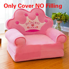 Load image into Gallery viewer, Disassembled Washed Kids Sofa Fashion Children Sofa Folding Cartoon Cute Baby Mini Sofa Kindergarten Baby Seat Sofa with Filling