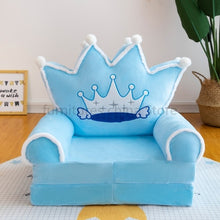 Load image into Gallery viewer, Disassembled Washed Kids Sofa Fashion Children Sofa Folding Cartoon Cute Baby Mini Sofa Kindergarten Baby Seat Sofa with Filling