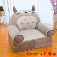 Load image into Gallery viewer, Disassembled Washed Kids Sofa Fashion Children Sofa Folding Cartoon Cute Baby Mini Sofa Kindergarten Baby Seat Sofa with Filling