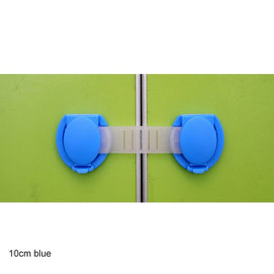 10pcs/pack Children Protective Locks Baby Safety Door lock Long Short Style ABS Locks Drawer Lock home Furniture accessories